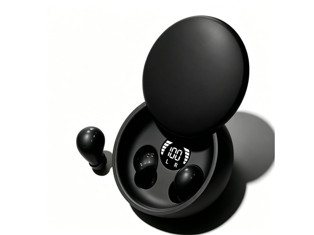 Sleep Earbuds Bluetooth 5.4, Mini Invisible Noise Blocking Sleeping Headphones, Hidden Earbuds with LED Display for Small Ears, for Side Sleepers...