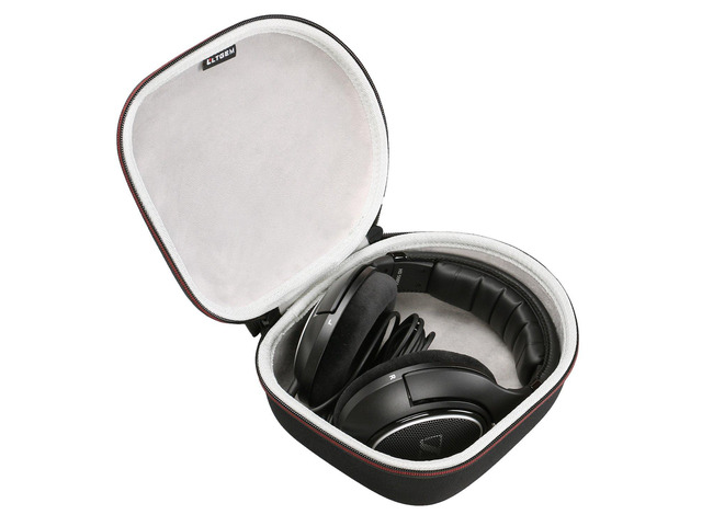 Case for Sennheiser HD 599 SE/600/280 Pro/599/490 PRO/620S Headphone Gray Hard Carrying Travel Case for Sennheiser Headphone