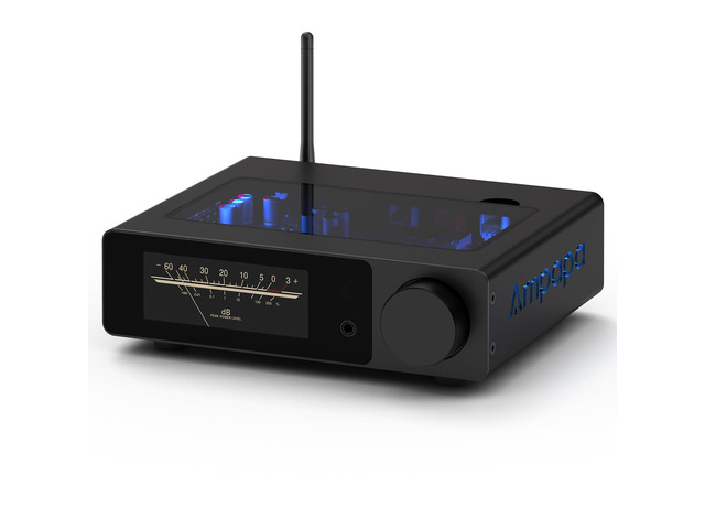 Q1 Digital to Analog Converter: HiFi USB DAC Adapter 768kHz/32bit DSD512, APTX-HD Bluetooth 5.2 Headphone Amp with ESS9039+AK4493 for Home Stereo...