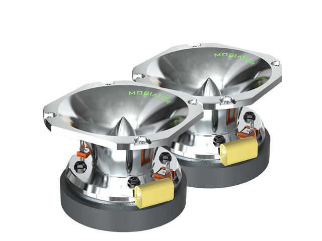 T40HP 4.5' High Compression Hybrid Driver/Tweeter Magnet 1.5' PEI Vc 750 Watts 4-Ohm, Pro Audio, High Frequency (Pair Pack)