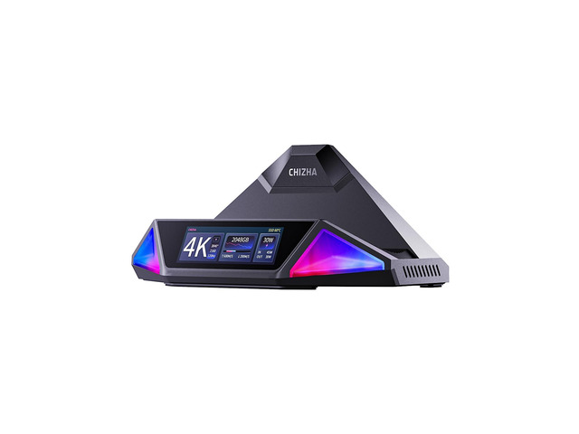 DOCKCASE & Docking Station for Steam Deck OLED/ROG Ally/Legion Go, USB-C HUB with 100W PD, Optical Audio & 4K@120Hz HDMI, Gigabit Ethernet, USB-C...
