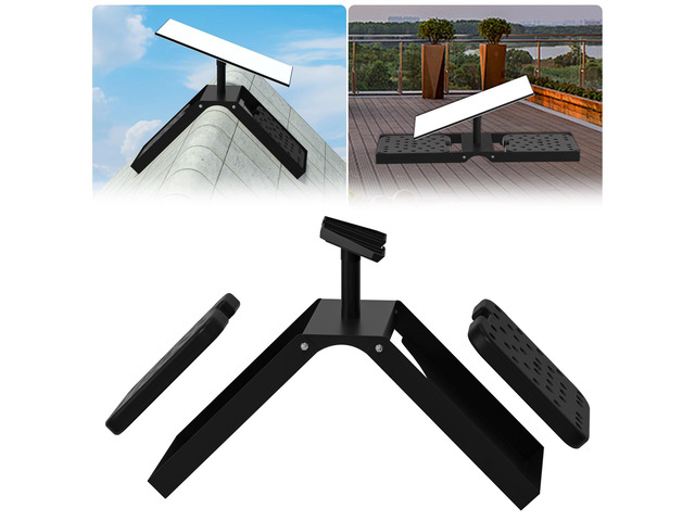 No Drill Starlink Roof Mount, Heavy Duty for Ridge/Flat Compatible Starlink Standard 4/4X/Gen 3. Adjustable for ridge/flat roof. 13lbs...