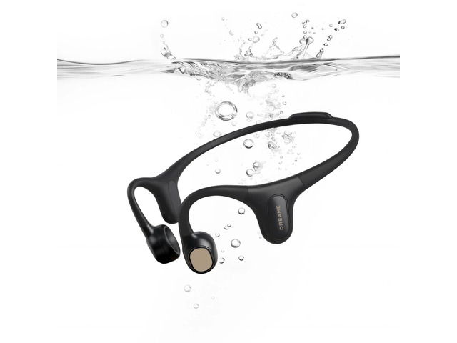 Aqua Plus Bone Conduction Headphones, Open-Ear Headphones, IP68 Waterproof Swimming Earbuds, Bluetooth 5.2 & MP3 Dual Mode, 32GB Storage, Secure...