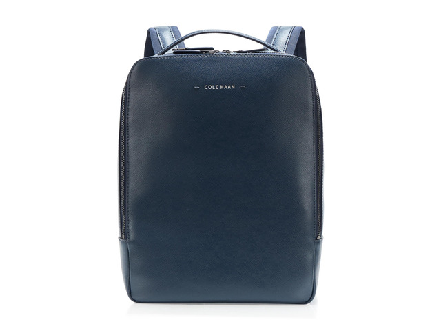 Men's Sloane Backpack, Navy Blazer Saffiano