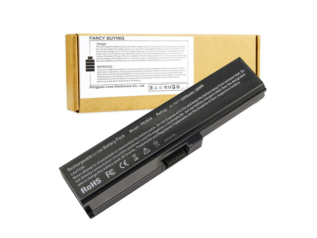 PA3634U-1BAS Laptop Battery for Toshiba Satellite A665 C655 L645 L645D L650 L650D L655 L655D L670 L675 M300 M301 M305 M505 U405, p/n PABAS228...