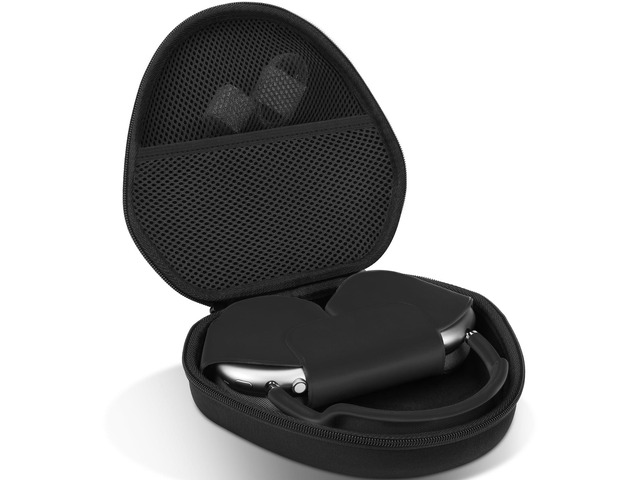 Hard Case Compatible with Apple AirPods Max 2 / Apple AirPods Max Over-Ear Headphones (Black Case)
