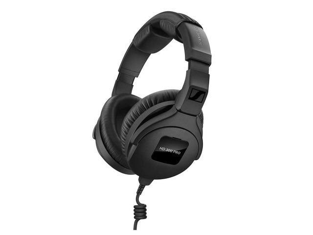Professional HD 300 PRO Over-Ear Broadcast Headphones,Black Linear frequency response with ambient noise attenuation for studio monitoring, live...