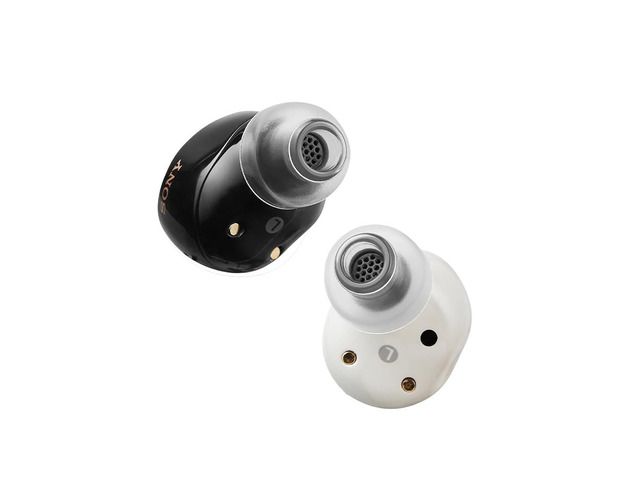 Crystal 2 Standard Earbud Tips for Sony WF-1000XM5 & Powerbeats Pro 2 Anti-Slip, Grippy Surface for Active Lifestyle, Hypoallergenic Silicone