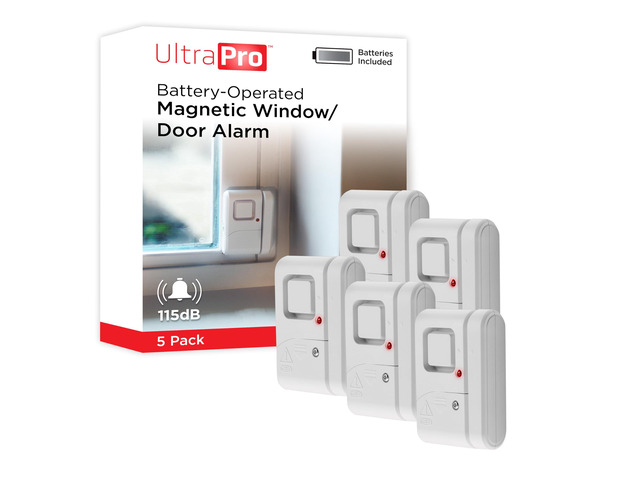Personal Security Window and Door Alarm, 5 Pack, Wireless Chime DIY Protection, Burglar Alert, Easy Installation, Home Security, Ideal for Home,...