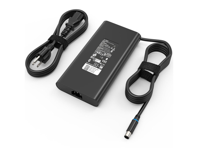 New Slim 240W Laptop Charger Compatible with Dell Precision 7780 7680 7770 7760 G3 G5 G7 3500 5500 7500 Power Supply Cord