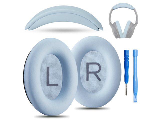Replacement QC Ear Pad/Headband Pad Cushion. Compatible with Bose QuietComfort (2023) QC45 QCSE QC35 II Wireless Noise Cancelling Headphones...
