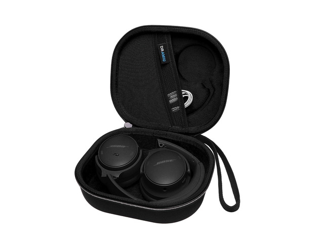 Hard Case for Bose QuietComfort, QC, QC 45 Headphone, Black Compatible with Bose QC Ultra, QC 35, QC 35 II, QC45 SE, QC SE Over Ear Noise...