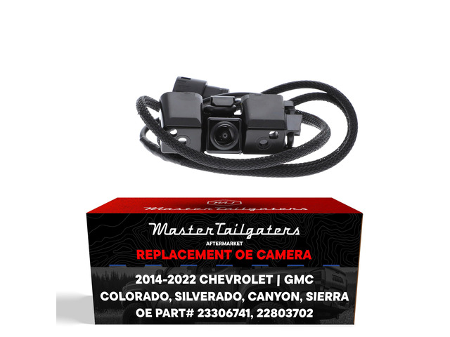 Replacement for Chevrolet Silverado (2014-2015), Colorado (2017-2021) / GMC Sierra (2014-2016), Canyon (2015-2022) Backup Camera OE Part #...