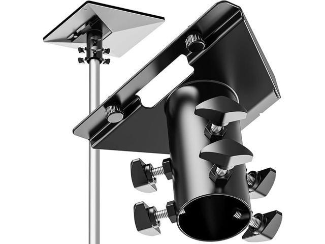 Starlink Mini Pipe Adapter, Tool-Free Installation Starlink Mini Pole Mount, Heavy-Duty Manganese Steel Starlink Mini Mount with Anti-Rust Coating...
