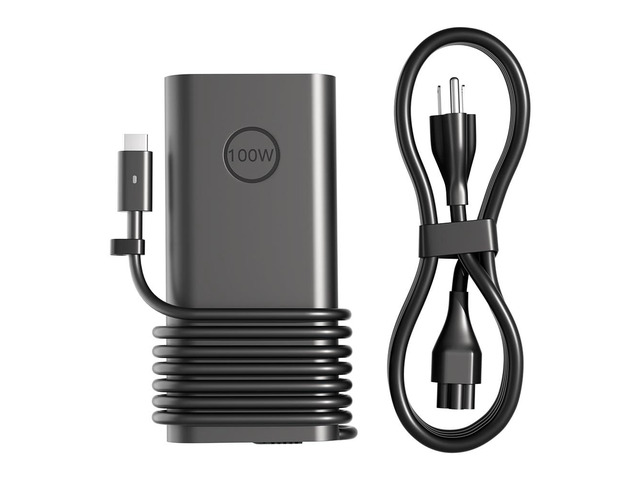100W USB-C AC Charger Compatible with Dell Pro Max/Rugged/Plus 14 16 Inspiron 14 16 Plus 7420 7430 Precision 3540 3541 5680 5690 5770 XPS 14 13...