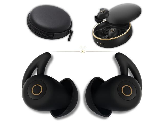 Sleep Earbuds Ultra-Thin Invisible Headphones for Side Sleepers, 8-Hour Battery(24h w/Case) No Buttons, No Lights, No Alerts, Noise Blocking,...