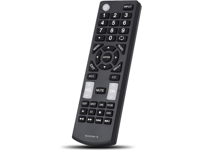NS-RC4NA-18 Universal Replacement TV Remote Control Fit for All Insignia Smart TVs