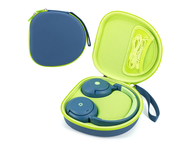 Hard Headphone Case for ICLEVER BTH 20, with Mesh Pocket & Handle Strap Portable Carrying Storage Case for Foldable Headphones,Travel & Home Use,...