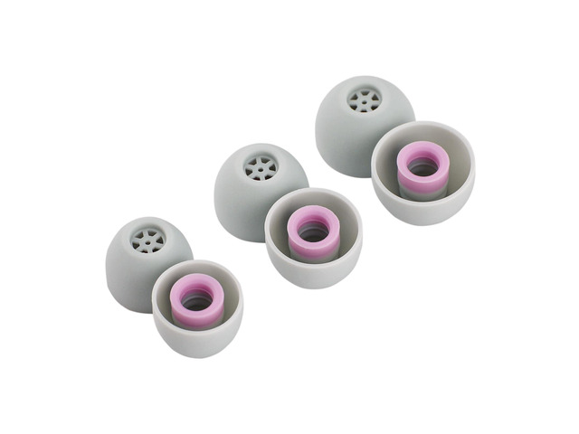 Kiwi Ears Flex Anti-Earwax IEM Ear Tips, 3 Pairs, S/M/L Size Silicone Ear Plugs, Replacement HiFi Wired Earbud Eartips for KZ ZS10 Pro 2 SuperMix...