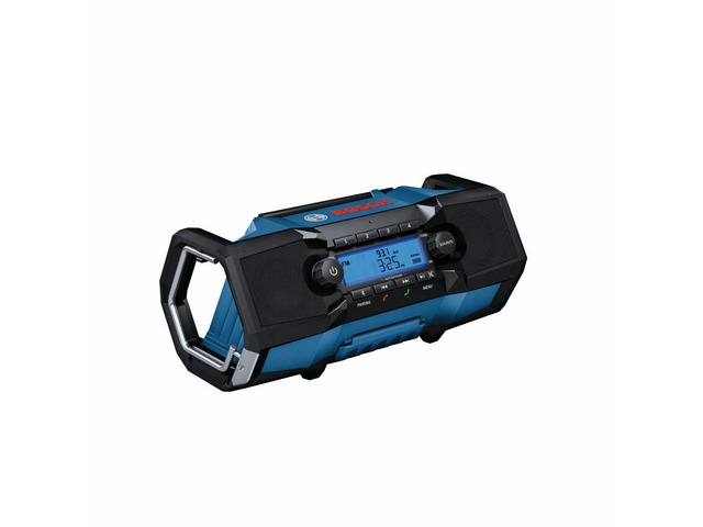 GPB18V-2CN 18V Cordless Jobsite Radio with Bluetooth 5.0 - Portable, Durable, Enhanced Bass, USB Charging, AUX Input (Battery Not Included)