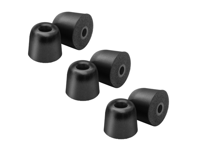 Foam Ear Tips Replacement for Shure SE215 SE425 SE535 SE846, Medium IEM Monitor Tips, Memory Foam Earbud Tips Compatible with Aonic4 Aonic5...