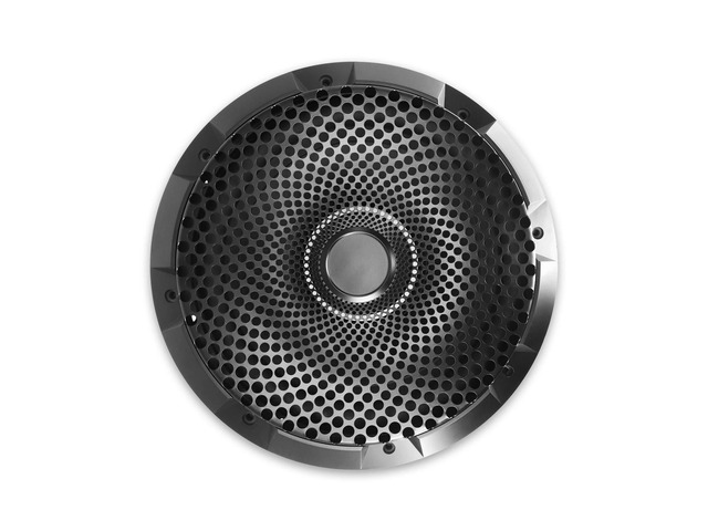 10-Inch Subwoofer Grille Concave Center for High Excursion Black Steel Mesh