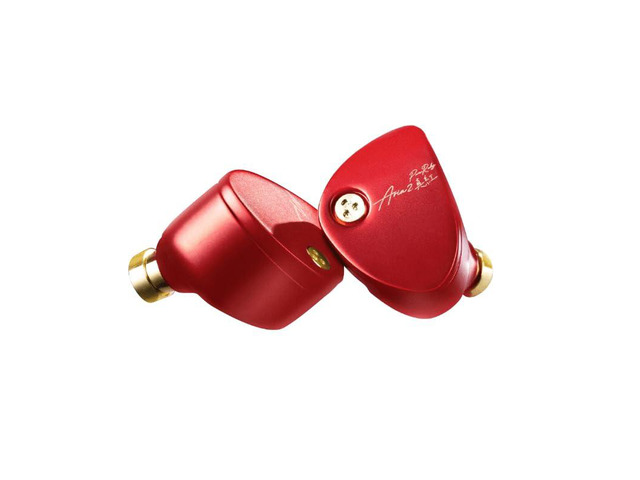 ARIA 2 RED in-Ear Headphone with 0.78 2 Pin Cable Replaceable Plugs 3.5/4.4mm Earphone