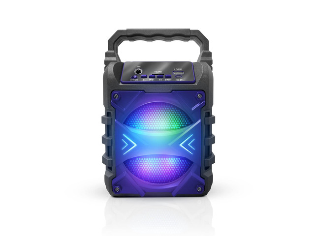 Top Tech Audio Jet-4 400W Bluetooth Speaker, 4' Woofer, Louder Volume, Crystal Clear Stereo, Rich Bass, 100ft Wireless Range, Mic Input, Portable...