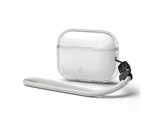 Liquid Crystal Designed for AirPods Pro 3 Case (2025) Lightweight TPU, Lanyard Included, Shock Absorption, Precise Cutouts - Crystal Clear