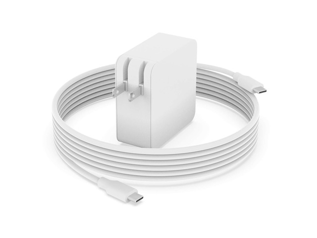 65W Type C Laptop Charger Fit for Samsung Galaxy Book Fast Charging Power Adapter Fit for Galaxy Book Pro 360 NP950QDB, NP930QDB NP935QDC 13.3 &...
