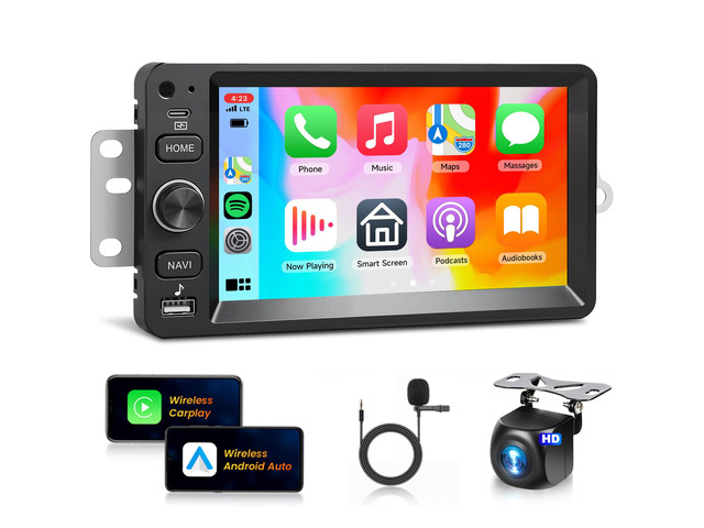 Car Stereo for Chevrolet Chevy Silverado Impala Tahoe GMC Sierra Yukon Hummer 2+64G Car Radio 5G WiFi Wireless Carplay Android Auto,7...