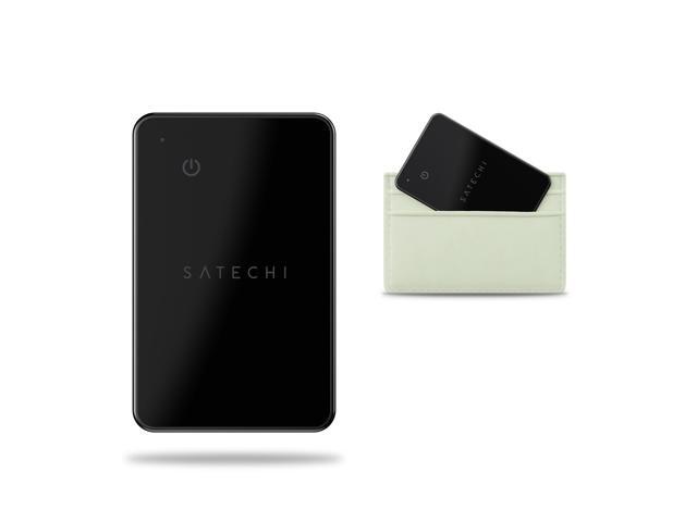 FindAll Wallet Card, Find My Compatible, Wireless Charging, Black Bluetooth Tracker, Left-behind notifications, sound alerts, wireless charging,...