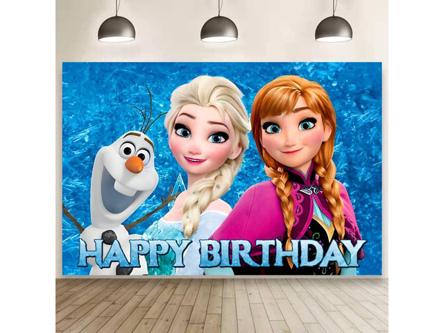 Winter Wall Decor Backdrop for Kids Birthday Decorations, Winter Banner for Birthday Party Supplies (5x3ft)