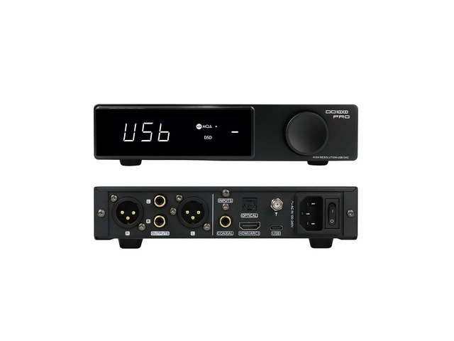 SMSL DO100 PRO HiFi Balanced DAC with 2X ES9039Q2M & XMOS XU316, 768kHz/DSD512 USB Audio MQA Decoder Preamp, Bluetooth 5.1/Opt/Coax/HDMI ARC Input,...