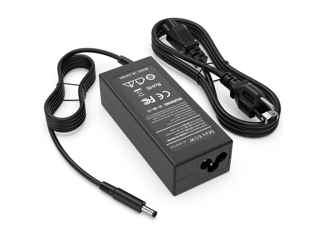 65W 4.5mm AC Adapter Compatible with Dell Latitude 3520 3540 3440 3420 3550 3430 3320 3340 3330 3450 3535 Business Student Laptop DA65NM191 19.5V...