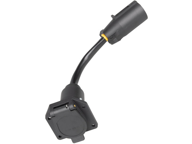 7-Way Adapter with Power Switch for Furrion RV Backup Camera System, Plug and Play for Tow Vehicle to RV Wireless Observation Cameras, Provides 12V...