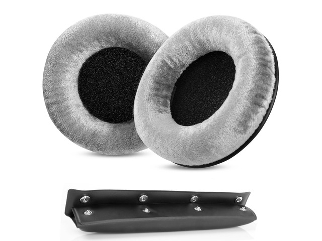 MMX300 DT770 Ear Pads for Beyerdynamic DT770 Pro/DT880/DT990 Pro Replacement Headband Earpads,with Soft Velours Cushion,for DT880...