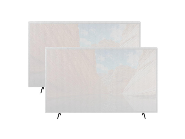 2 Pack Foam Flat Screen TV Cover for Moving Fits Up to 65''W x 36''H TV Display Screen Protector for Protection During House Moving, Storing,...