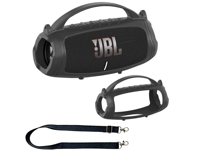 Silicone Cover Case for JBL Charge 5 Portable Bluetooth Speaker Protective Skin Holder for JBL Charge 5 Speaker Accessories, NOT Fit Wi-Fi...