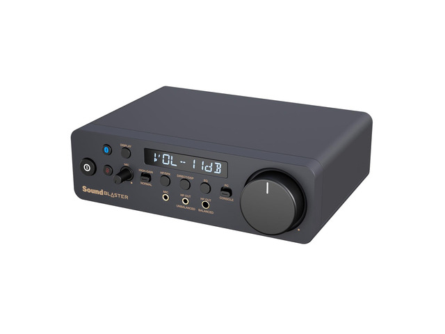 Sound Blaster X5 Hi-Res Dual DAC USB Headphone Bi-Amplifier Hi-Res USB DAC, External DAC, Dual DAC, Fully Balanced, Xamp, Headphone Amplifier,...