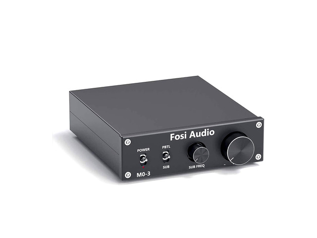 M03 200 Watt TPA3255 Subwoofer Amplifier Mini Mono Channel Audio Power Amp for Home Theater Full-Frequency and SUB Bass Switchable with 32V/5A...