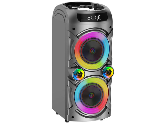Portable Bluetooth Speaker 100W Big Powerful Wireless Boombox TWS Pairing Loud Stereo Sound Deep Bass Large Party Speakers with Subwoofer LED...
