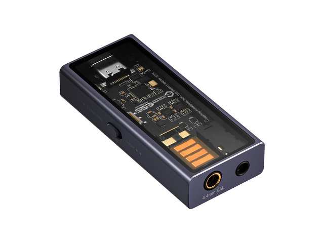 M15i Electro Purple Headphone Amplifier Portable USB C DAC Amps [MFi Certified] Electronic Music / ACG Custom Tuning with 4.4mm/3.5mm Outputs...