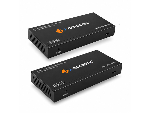 Long Range HDMI Extender Over Cat6 150m/492ft HDBaseT 4K60Hz 18Gbps Extender PoC, Bi-Directional IR, Supports Dolby Digital, DTS, with EDID, CEC,...