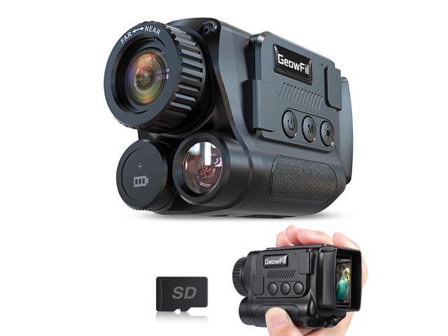 Night Vision Monocular, 4K Infrared Digital Night Vision Goggle 850nm IR, 40M Photo & 4K Video, 984FT Range, 8X Zoom, Rechargeable, SD Card...