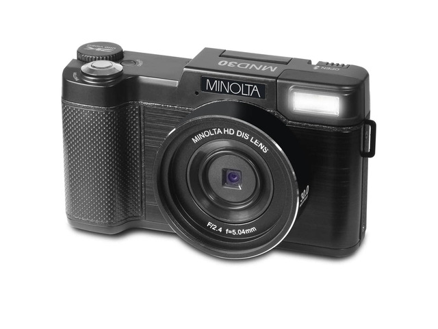 30MP Digital Camera 2.7K Ultra HD Video, 3-inch 180Â° LCD Screen, Face Detection, Anti-Shake, 9 Scene Modes, Photo Burst, Panorama, CMOS Sensor,...