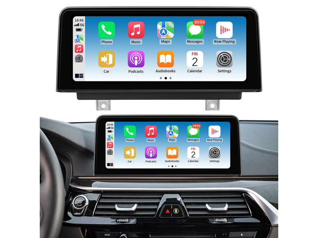 Wireless CarPlay/Android Auto 10.25 Inch Touchscreen for BMW 3/4 Series F30/F31/F32/F33/F34/F35/F36 (2013-2015) with NBT System, Car Radio...