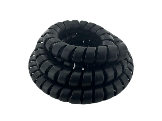 Spiral Wrap Cable Protector - 2.0' OD x 10' Pre-Cut Lengths - Safe Hose Protector to Avoid Wear and Extend Life for Hydraulic Pneumatic Hoses