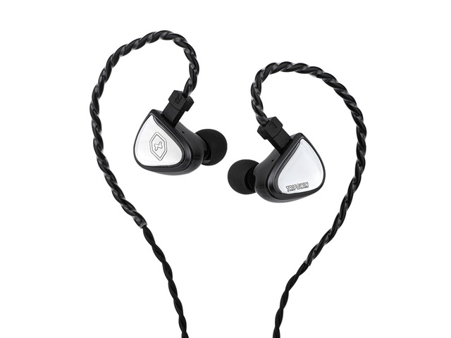 Tripowin x 0DiBi: Vivace in Ear Monitor, 10mm Titanium Diaphragm Dynamic Driver IEM, HiFi Wired Earbuds Earphone, Gaming Earbuds with 2Pin...