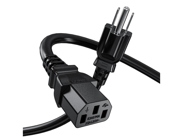 Power Station Charging Cable 6FT, 14AWG Fast Charging Cable Compatible with Ecoflow Delta/River Series, Bluetti EB3A, Anker 757/767, 125Volt 15A...